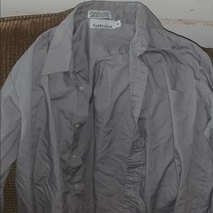 Button up grey shirt